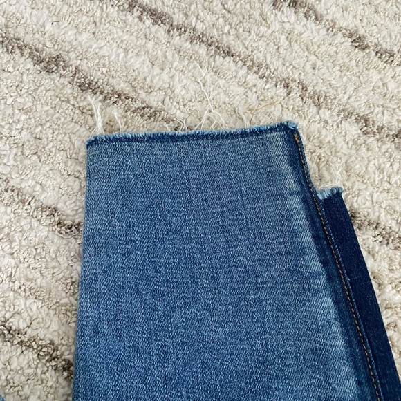 44 Sustainable Denim Side Show Skinny Jeans | High Rise Contrast Panel size 26 - Picture 6 of 7